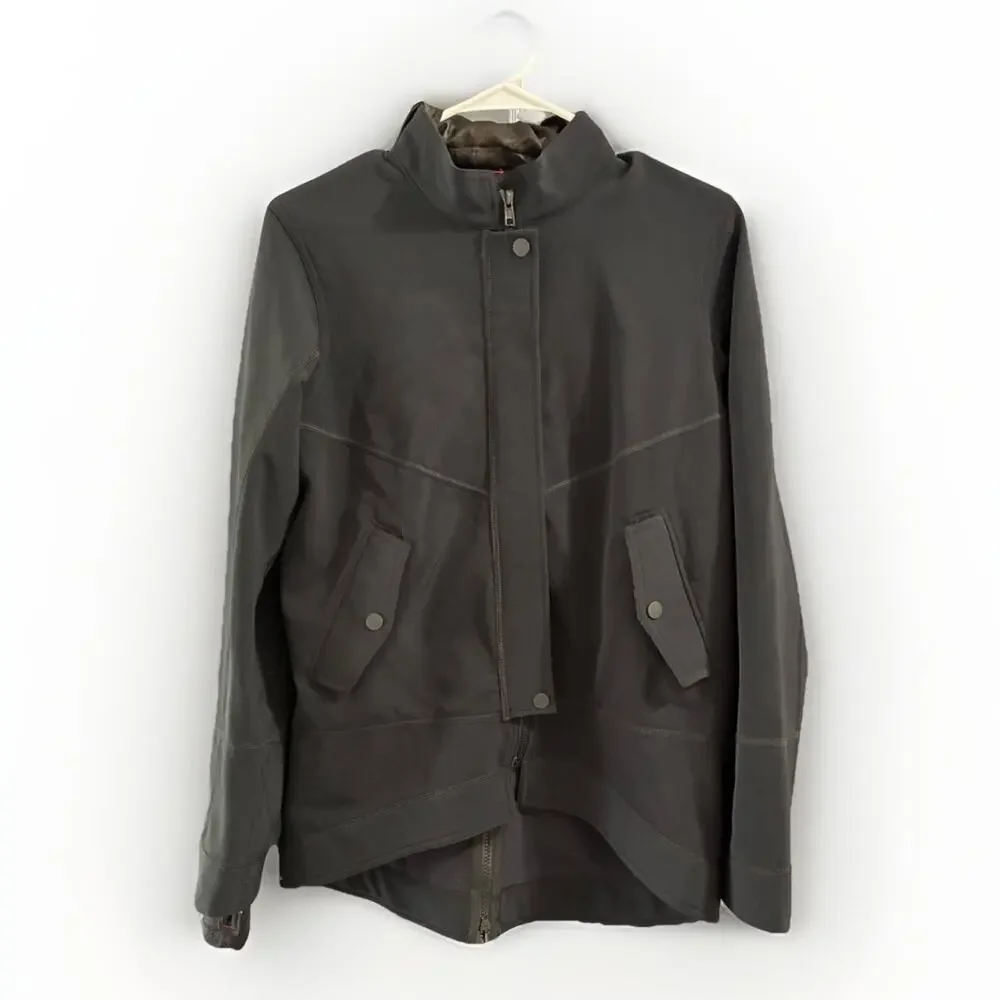 Beyond Clothing Private Reserve Renegade Jacket Mens Small Black Full Zip Hood